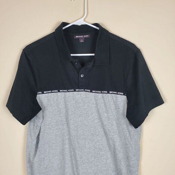 Michael Kors Men's Polo Shirt Medium - Picture 2 of 5